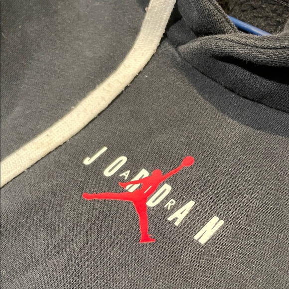 Men's Black Jordan Jumpman Pullover Hoodie - Picture 4 of 13